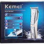 ماشین اصلاح موی سر و صورت تریمر کیمی مدل KM-5018، ضد آب کامل، منبع انرژی باتری قابلشارژ، اندازه اصلاح 0.5 میلیمتر، جنس تیغه استیل ضد زنگ، مدت زمان شارژ 480 دقیقه و مدت زمان استفاده پس از شارژ 50 دقیقه