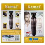 ماشین اصلاح موی صورت کیمی مدل KM-2299، اصلاح به صورت خط زن، طراحی ارگونومیک، نمایشگر LCD، منبع انرژی با باتری قابل شارژ، تکنولوژی اصلاح به صورت تریم، مدت زمان شارژ 180 دقیقه و مدت زمان استفاده پس از شارژ 180 دقیقه، بههمراه کابل شارژ USB، برس، روغن
