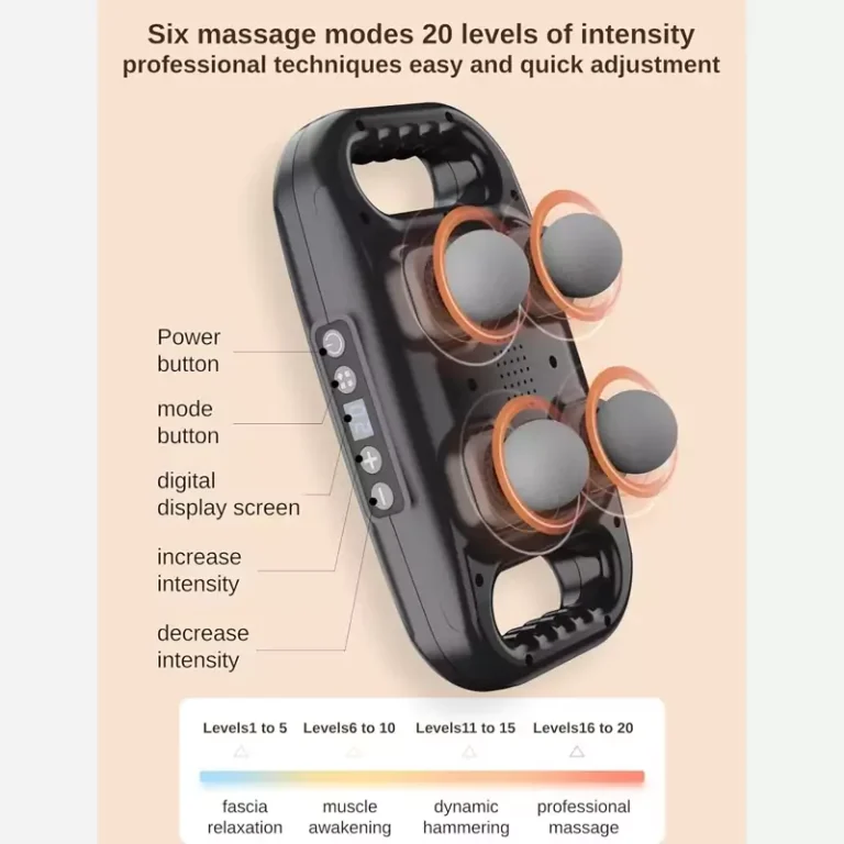 ماساژور تفنگی 4 سر بلوایدیا مدل S2