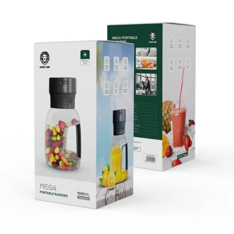 شیکر گرین لاین مدل  Mega Portable Blender گنجایش 1 لیتر