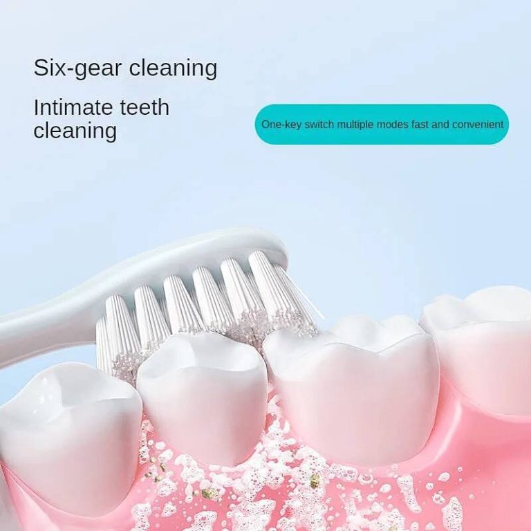 مسواک برقی شارژی خانواده 1214 + (با 4 سری یدک) Sonic GT-W