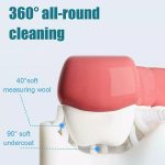 مسواک کودک مدل سیلیکونی چرخشی سری U سایز 1 با برس نرم