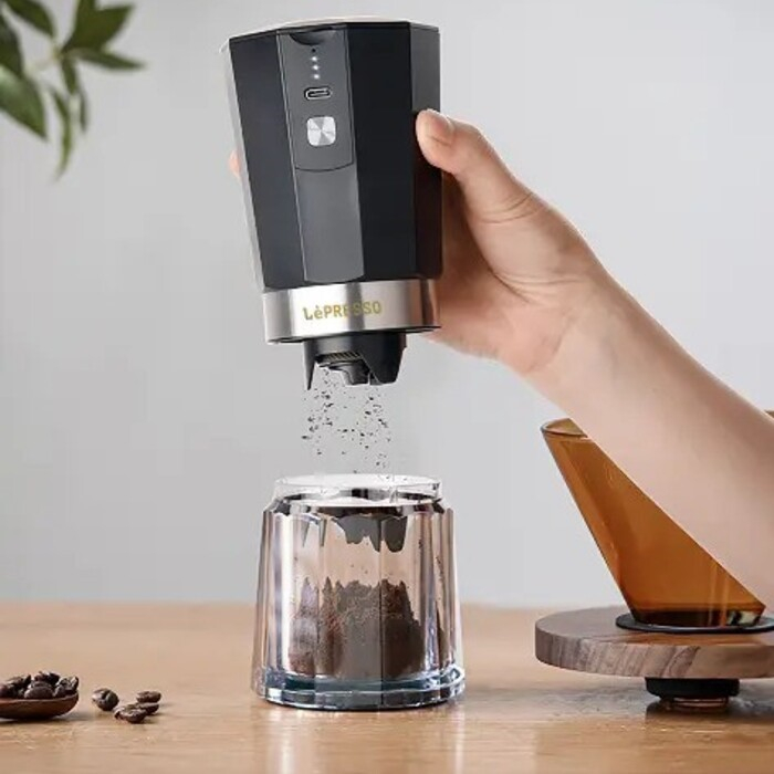 آسیاب قهوه شارژِی لپرسو مدل 676488 Cordless Electric Conical Burr Grinder LPRCGR