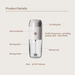 آسیاب دستی قهوه لپرسو مدل LPMFGR