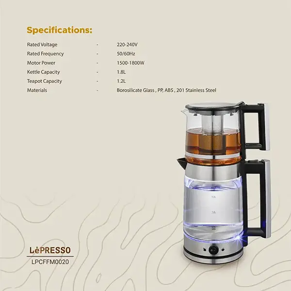 چای ساز لپرسو 559109 020