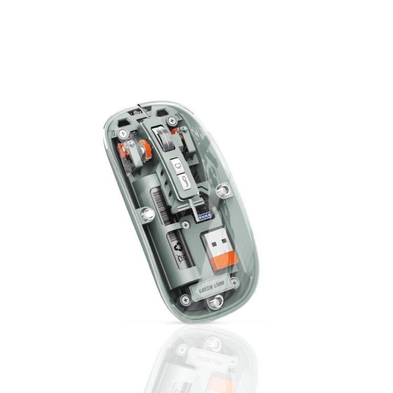 ماوس بی سیم گرین لاین مدل Transparent Mouse 2 175850