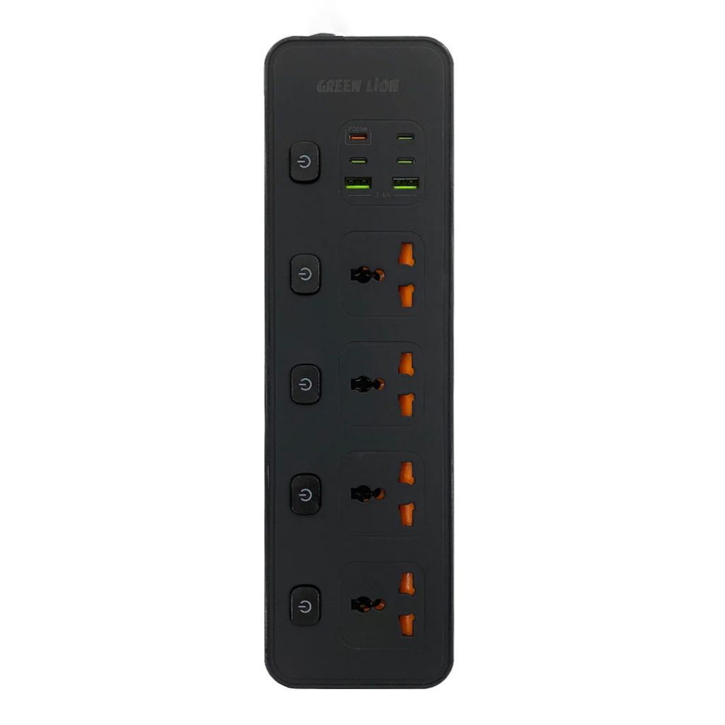 چندراهی برق گرین لاین مدل PowerSocket 3000w