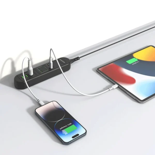 هاب شارژ مولتی پورت 50 وات پرودو مدل PD-FWCH032-BK