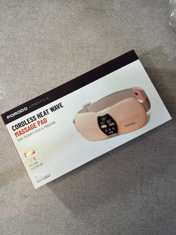 دستگاه ماساژ شکم پرودو مدل Cordless Heat Wave Massage Pad
