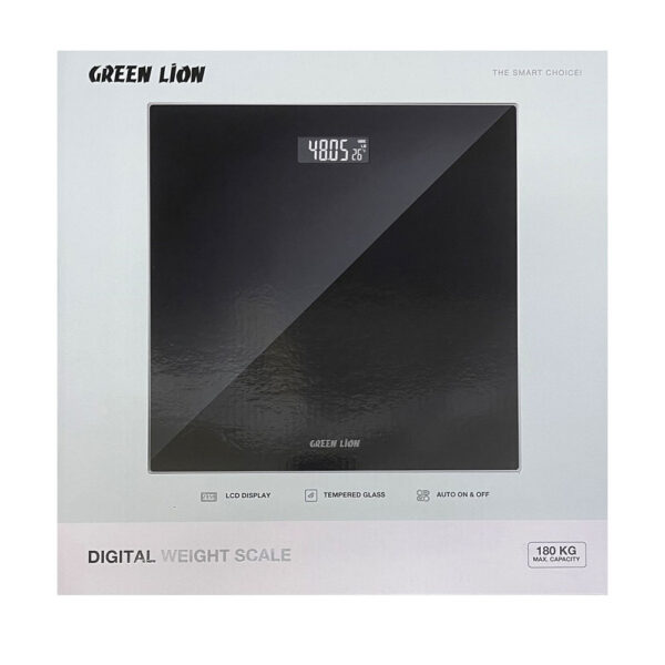 ترازو وزن کشی گرین لاین مدل GNDWEISCLBK برند گرین لاین