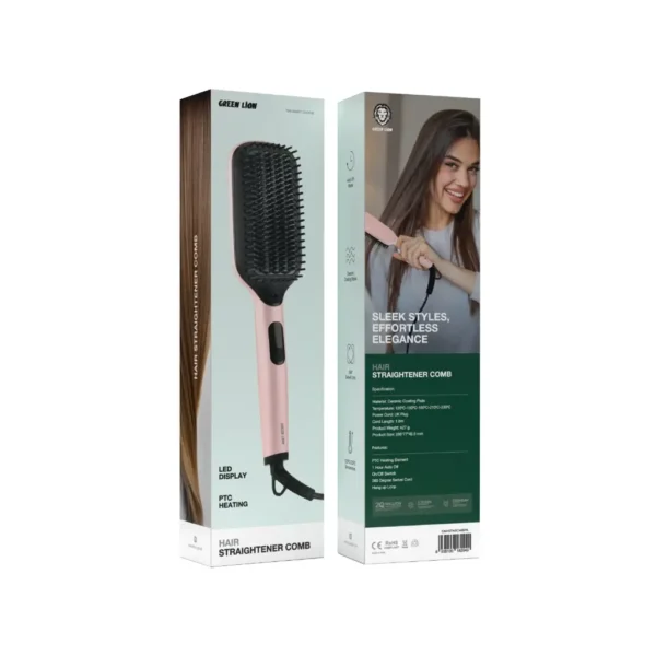 برس حرارتی گرین لاین مدل Hair Straightener Combo