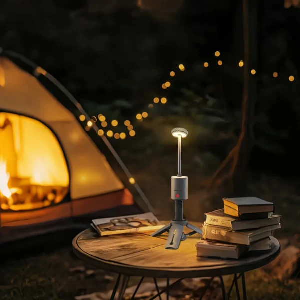 چراغ کمپینگ مینی و پاوربانک گرین لاین مدل Mini Camping Light GNMICAMLGTGY 128231