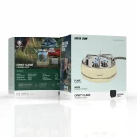 مینی اجاق گاز مسافرتی گرین لاین مدل Green Lion Orbit Flame 3 Burner Stove – Beige195957 - Image 2