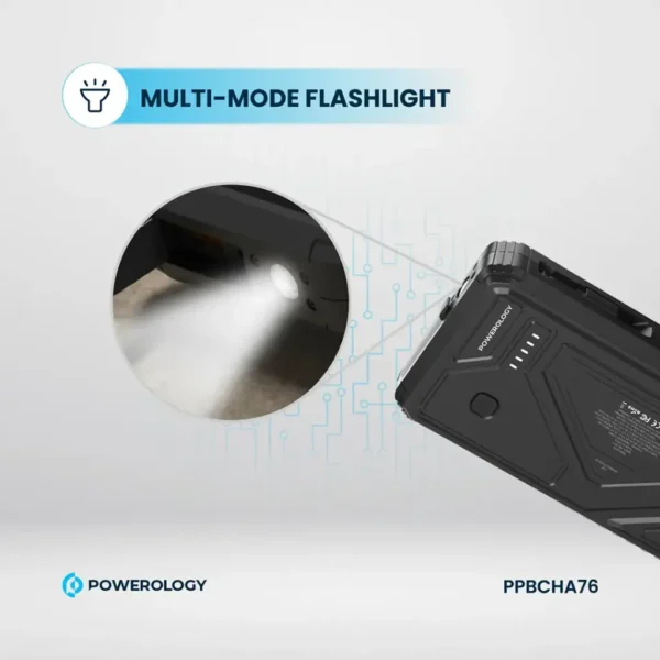 پاوربانک خورشیدی 20000 پاورولوژی Powerology PP076 PPBCHA76 همراه با کابل متصل 559512