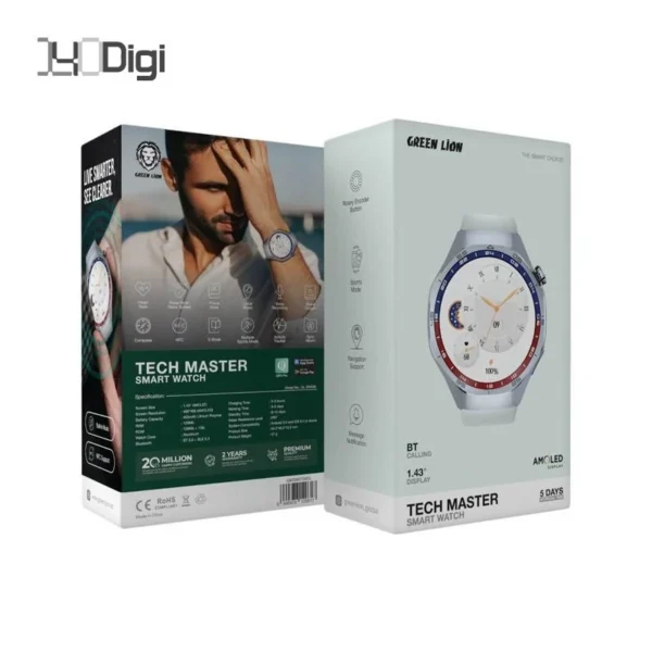 ساعت هوشمند گرین لاین مدل Tech Master
