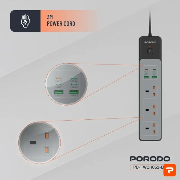 چندراهی برق هوشمند پرودو مدل PD-FWCH052