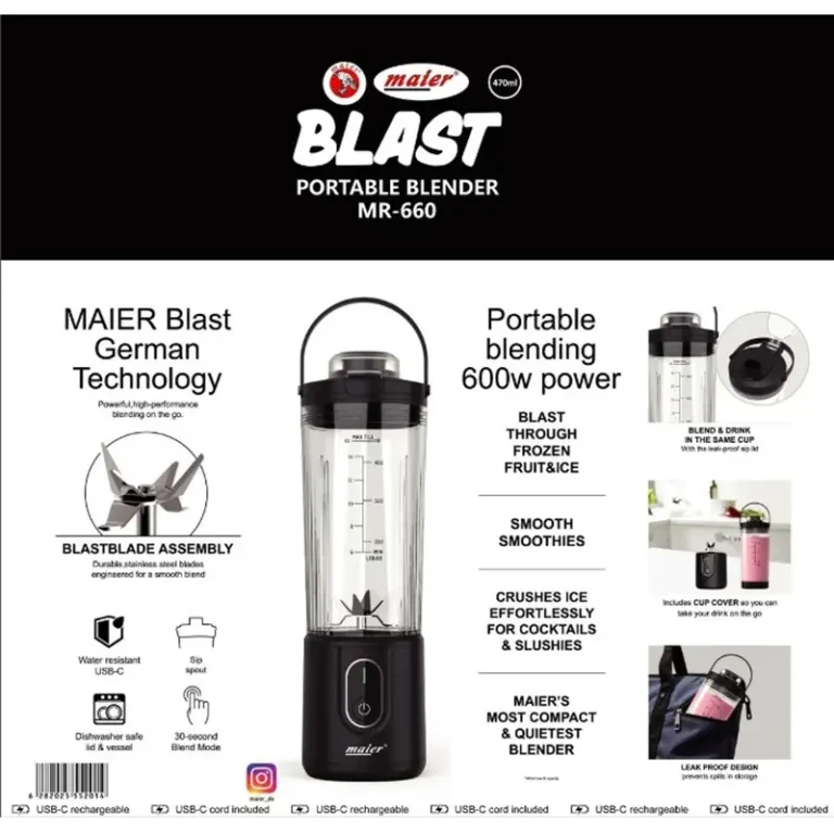 شیکر شارژی مایر مدل MR-660