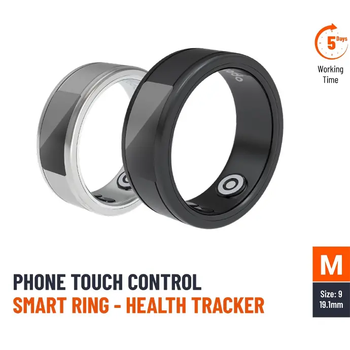 حلقه (رینگ) هوشمند پورودو مدل Porodo Smart Wearable Ring with Touch 444996-445030