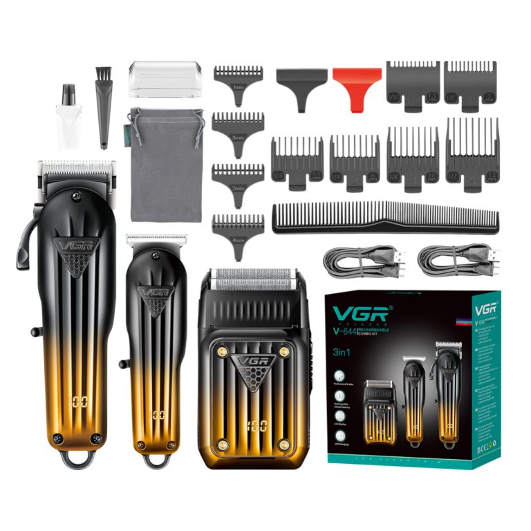 ماشین اصلاح سر و صورت سهقلو ویجیار مدل V-644