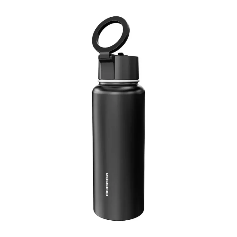 استند مگنتی موبایل و بطری قمقمه آب پرودو Porodo Lifestyle Magnetic Mount Water Bottle 447621