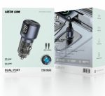 شارژر فندکی 75 وات گرین لاین همراه کابل دو سر تایپ سی 966672