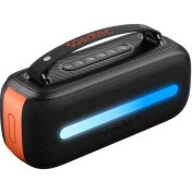 اسپیکر بلوتوثی قابل حمل با نورپردازی RGB پرودو مدل Porodo Soundtec Gala Lite PDSTGW40BBK 982108