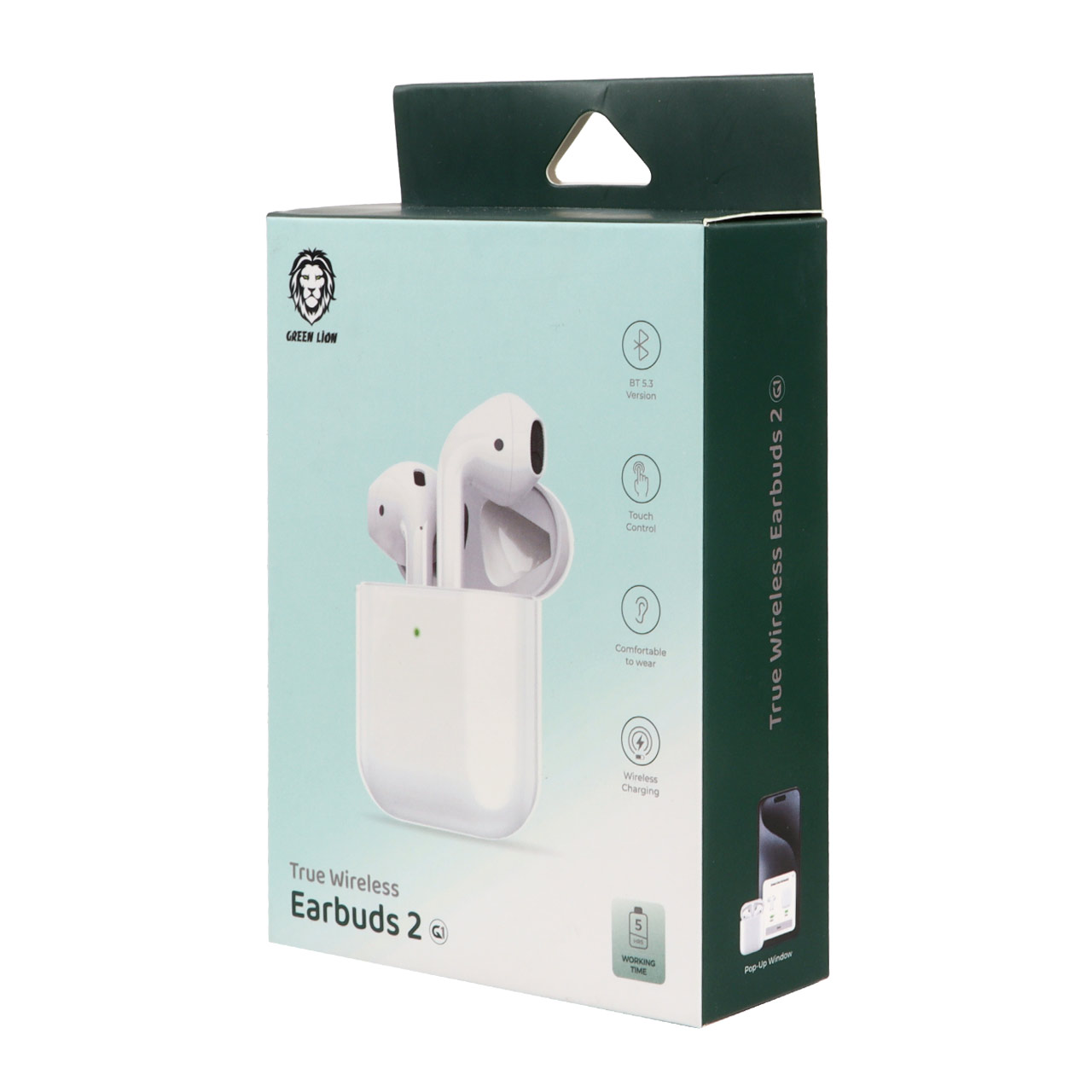 1070488ex6670687065 هندزفری بلوتوث گرین لاین مدل Earbuds2 176185 - Image 1