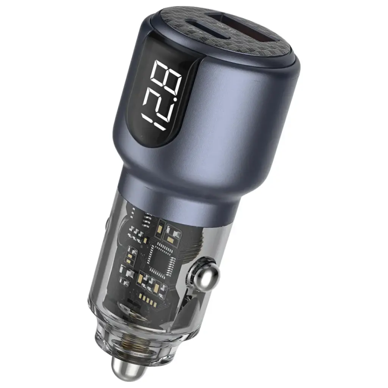 شارژر فندکی 75 وات گرین لاین همراه کابل دو سر تایپ سی 966672