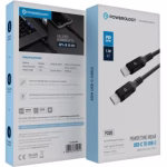 کابل شارژ پاورولوژی مدل PC020 ظرفیت ۶۰ وات طول ۱.۲ متر 238786