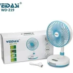 پنکه شارژی رومیزی ویداسی مدل WD-219